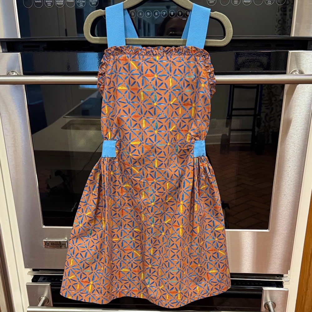 Oso & Me - Girls Carolyn Dress - Lattice Print - Size: 5-6